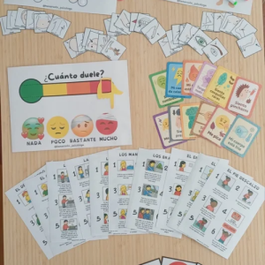 Material para trabajar los peligros y el dolor con niños pequeños y población TEA