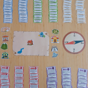 El juego de los mapas-Material para trabajar capacidad visoespacial