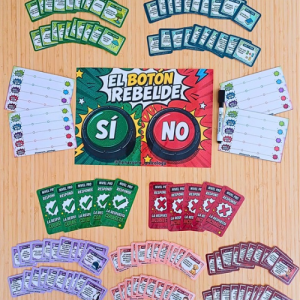 El botón rebelde-Material para trabajar la impulsividad y el control inhibitorio